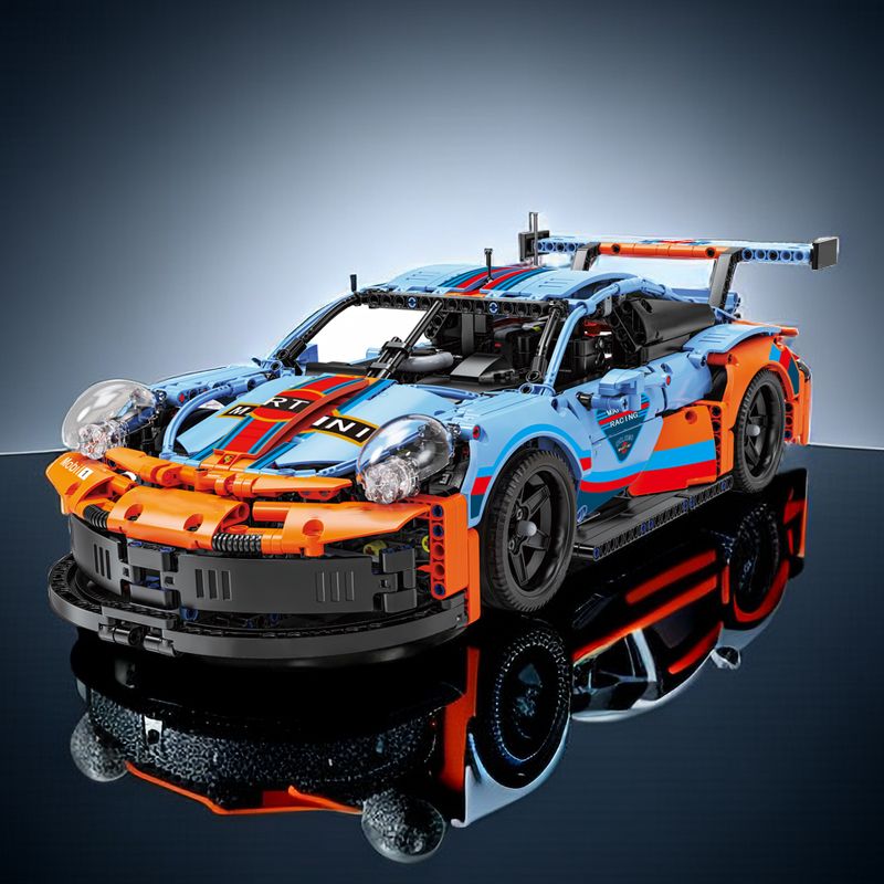 MOC RSR Classic Super Racing Cars City Super sporta auto ķieģeļi transportlīdzekļu komplekti tehniskās rotaļlietas bērniem bērniem dzimšanas dienas dāvanas_voghion.com