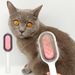 Guangying Pet Comb Multifunctional Smooth Comfortable Grip Anti-Slip Remove Floating Hair Plastic Pet Cleaning And Hair Removal Comb For Kitten_voghion.com