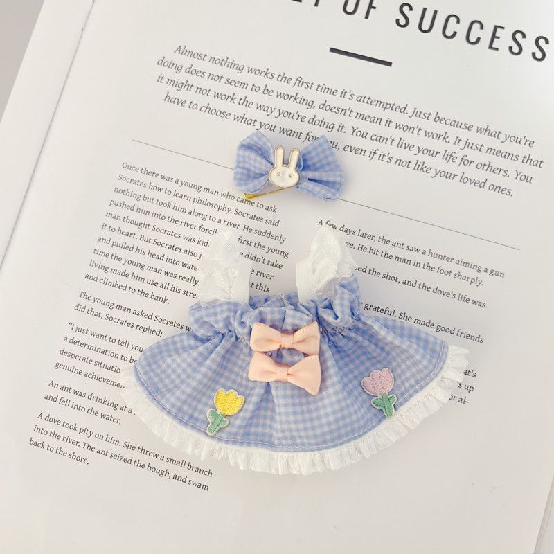 Vêtements uniquement] Vêtements de poupée LBB Porte-clés Pendentif Jupe 17 cm Vêtements de remplacement Boîte aveugle Vêtements pour bébé_voghion.com