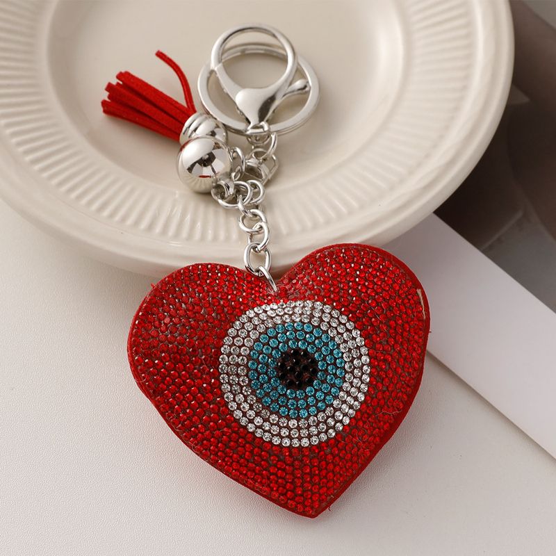 Portachiavi con ciondolo a forma di nappa per borsa alla moda con occhiello da trapano caldo, piccolo regalo_voghion.com