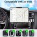Support universel réglable pour tablette de 12 pouces, pour grille d'aération de voiture, compatible avec iPhone, iPad, Air, Mini, Samsung, Xiaomi_voghion.com