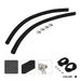 Motorcycle Wire Harness Protection Kit - Universal Fit For S/X Models, Durable Cable Clamps & Sleeves For Custom Bike Modifications (16x23x3cm)_voghion.com