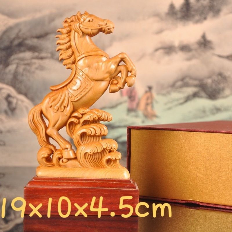 Taihang Cliff Cypress Solid Living Room Ornament Craft Root Carving Entrance Red Wood Business Gift High-end_voghion.com