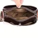 Retro Double Sided Leather Womens Crossbody Water-Resistant Pillow Shaped Shoulder Bag With Adjustable Strap Zipper_voghion.com
