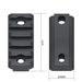 6-Pack Keymod Picatinny Rails (3/5/7/9/11/13 Slots) – Mounting Kit With T-Nuts, Screws & Allen Wrenches – Lightweight Aluminum – Black_voghion.com