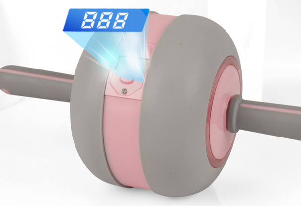 Roue de musculation rapide pour hommes, rouleau abdominal avec compteur, équipement de fitness pour la maison, les débutants et les femmes, minceur_voghion.com