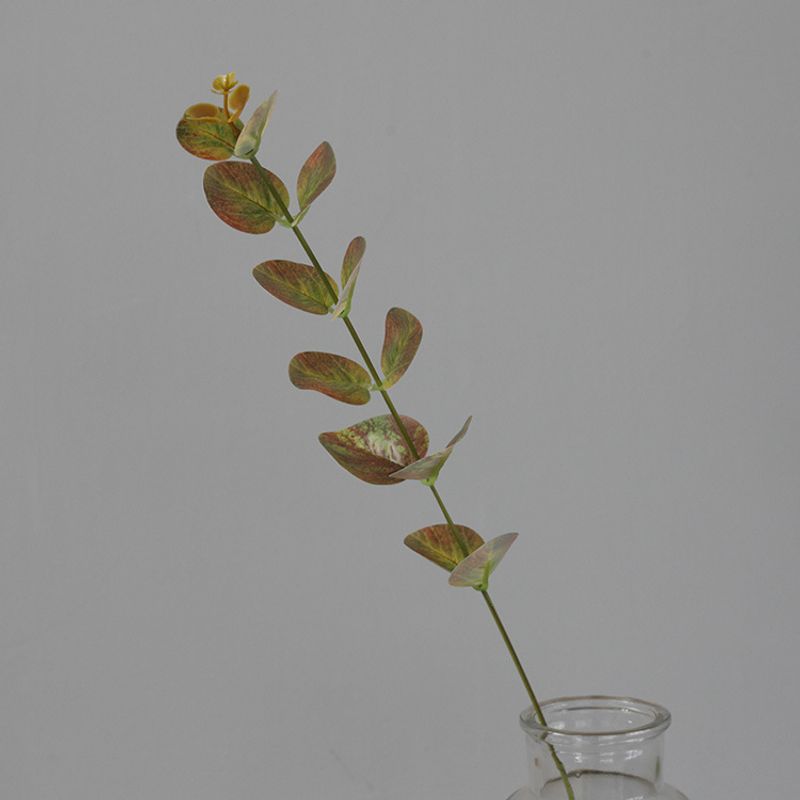 3D-printing PU-tekstursimulering blomst nordisk internettkjendissimulering blader ins eukalyptus bryllup hjem skyting rekvisitter_voghion.com