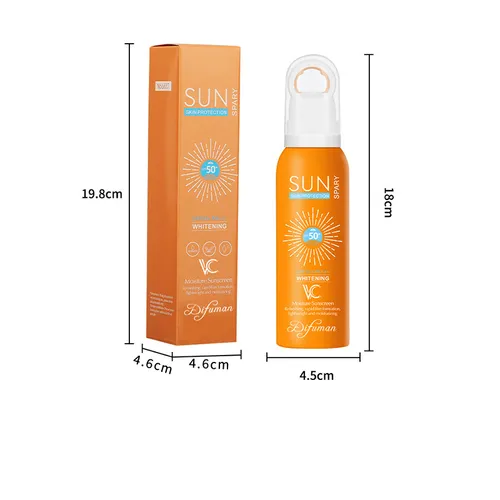 Sonnenschutz English Summer Sunscreen Spray Erfrischender, nicht fettender Sonnenschutz 50+++ Sonnenschutzspray_voghion.com