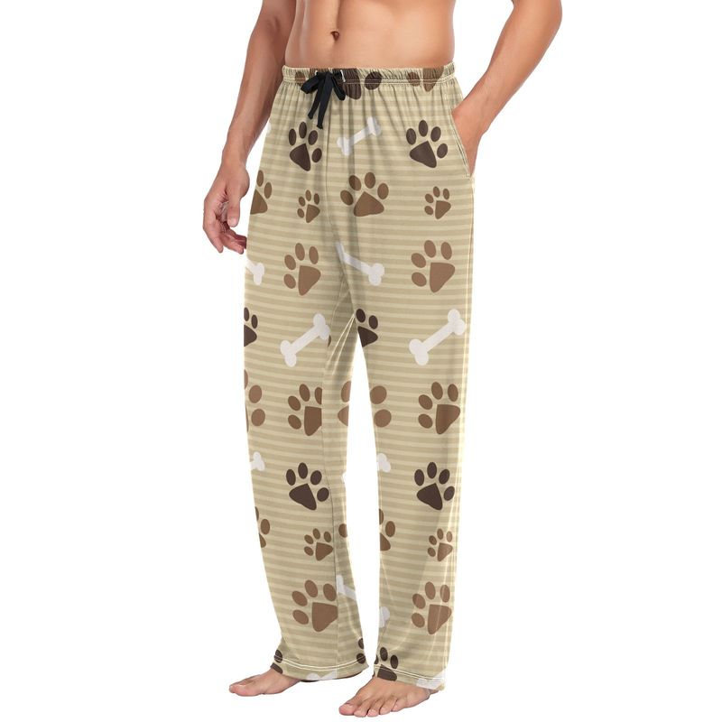 New Design Classic Customized Sleep Bottom Men's Cotton customs Pama Pants cheap price_voghion.com