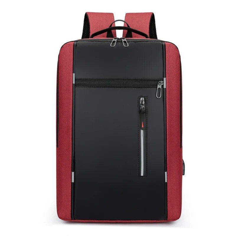 Waterproof Business USB School Backpacks 15.6 Inch Laptop Backpack Large Capacity Bagpacks for Men Back_voghion.com