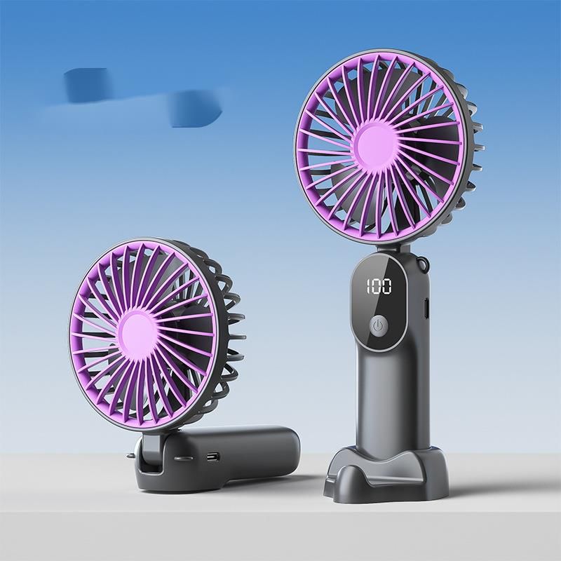 New Six-Speed Handheld Fan For Students, Foldable Dormitory Office Desktop Portable Mini Fan, Outdoor Ultra-Portable_voghion.com