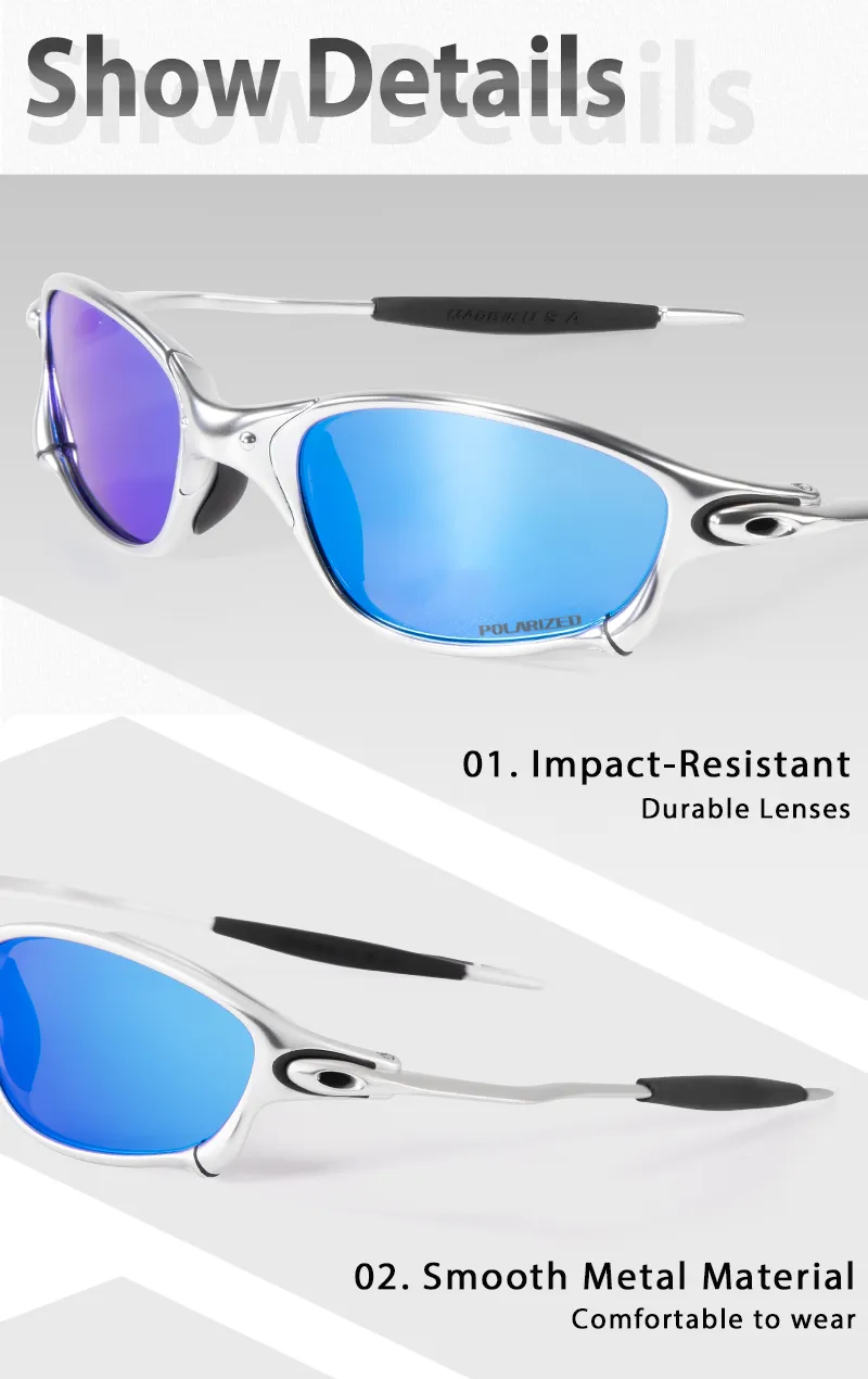 Polarized Glasses Men Women unique design 1Lens bike Eyewear Fishing metal glasses Mountain Bike Goggles Bicycle Cycg_voghion.com