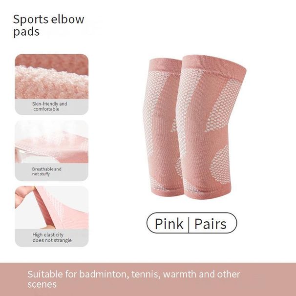 Breathable Elbow Support Sleeves For Women - Lightweight & Comfortable Arm Compression Sleeves For Sports, Gym, And Daily Wear (Pair)_voghion.com