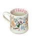 Childhood Graffiti Butterfly Cream Ceramic Cup Office Coffee Cup Couple Breakfast Cup_voghion.com