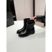 ANN Same Style~ One Shoe Two Ways Over-the-Knee For Women 2024 Winter New Design Sense Niche Black Slimming Long Boots_voghion.com