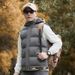 Verdickte, warme Kapuzenweste für Herbst und Winter für Herren, sportliche, lässige Camouflage-Weste_voghion.com