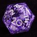 9 Polyhedral Dice DnD Sets Violet Nebula Osmosis For Dungeons Dragons RPG_voghion.com