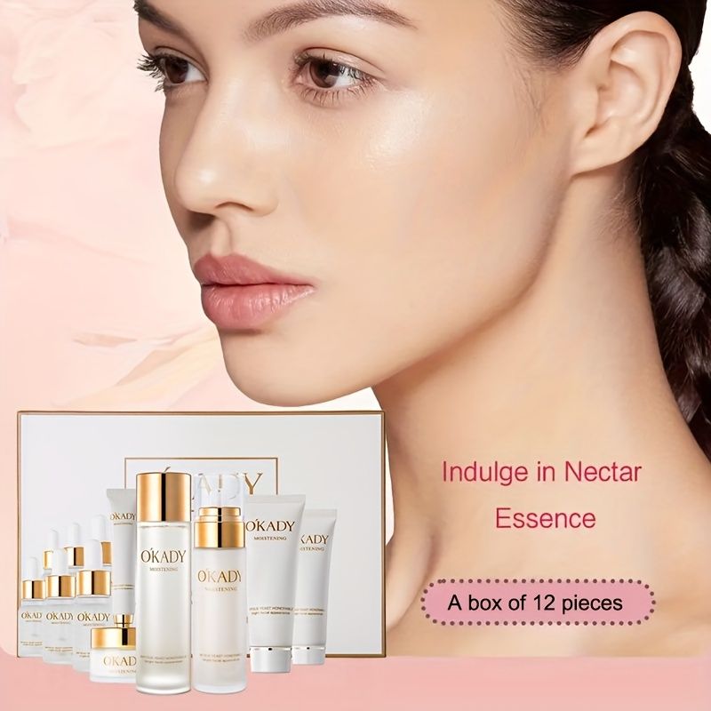 Set de 12 unidades de Polypeptide Excessive Indulgence Beige, Cuidado Nocturno, Tipos, Hipoalergénico, Con Hidratación y Reafirmación Ligera_voghion.com
