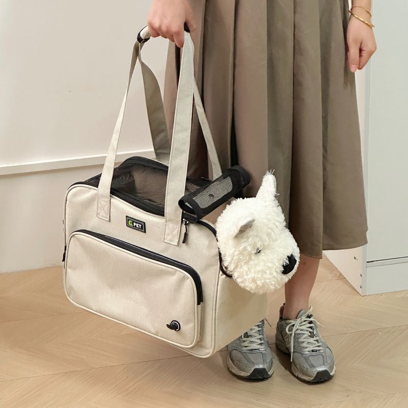 Cross-Border New Pet Small Dog Outing Portable Handheld Bag Cat House Large Capacity Puppy Carrier_voghion.com