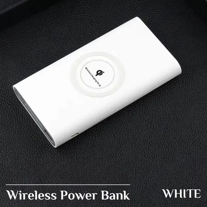 New QI Portable Ultra-thin Bank, 20,000 MAh, Practical Three-in-One Wireless Charging, Mobile Power Supply_voghion.com