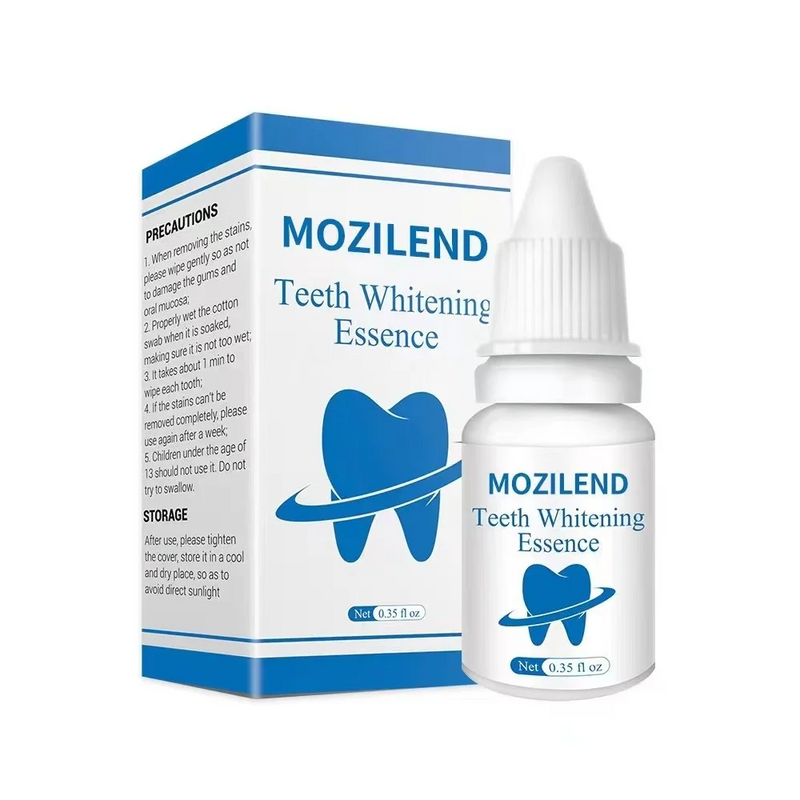 Mozilend Cleaning Whitening Serum Odstraňuje kouřové skvrny Odstraňuje plak Rozjasněné zuby Svěží dech Nástroje pro péči o ústní dutinu 10 ml_voghion.com