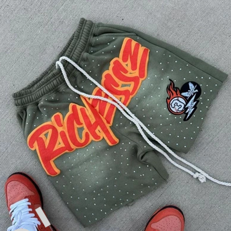 Men's Clothing 3 Printed Shorts New Hot Selling All Match Trendy Sports Pants_voghion.com