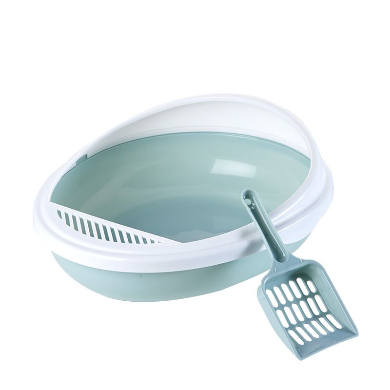 Small pet small cat and kitten toilet, box, semi enclosed litter box_voghion.com