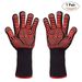 Guanti da forno e microonde resistenti al calore fino a 800 gradi, ignifughi, ignifughi, isolati, per alte temperature._voghion.com