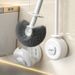 ACZT Long Handle Toilet Brush Set - Wall Mountable | Modern Bathroom Tool_voghion.com