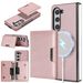 Applicable To Samsung Z Fold7/6/5/4/3 Wireless Charging Mobile Phone Case, 2-in-1 MagSafe Magnetic Card Bag_voghion.com