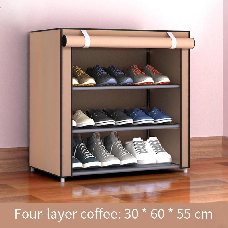 Metal Shoe Rack – Modular 5/6/8/10-Tier Adjustable Shoe Organizer For Entryway, Closet & Dorm (Modern Slim Design, DIY Assembly, Anti-Rust Frame)​_voghion.com