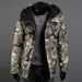 ActiveGo ActiveGo Ouma 2024 's European And American Casual British Camouflage Trendy Hooded Jacket Cotton Slim Fit Coat For_voghion.com