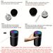 Car Air Freshener And Humidifier, USB Mini Essential Oil Diffuser, Smart Car Aroma Diffuser, Suitable For Various Car Models, 7-Color Changing Lights_voghion.com