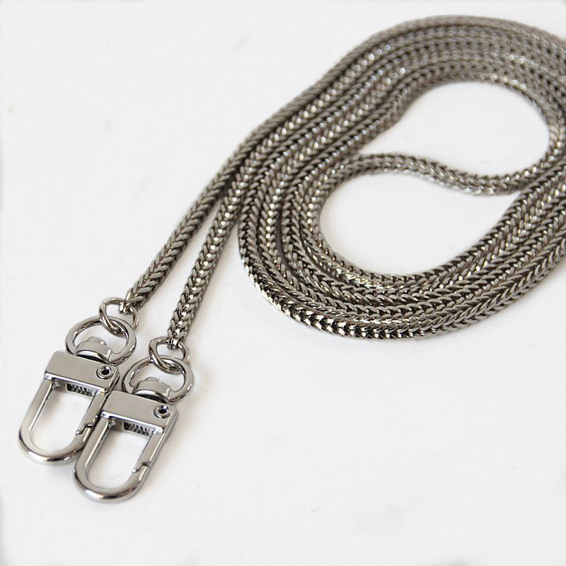 Women's Accessories Metal Casual 3mm Gold Bag Flat Snake Bone Chain_voghion.com