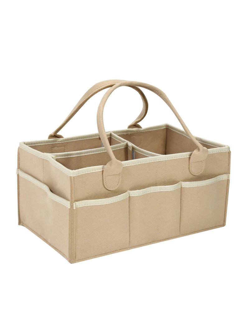Baby Stroller Accessories Organizer Mommy Tote Bag Foldable Storage Baby Diaper Hanging Bags Thicken Portable Mom Tote Basket_voghion.com