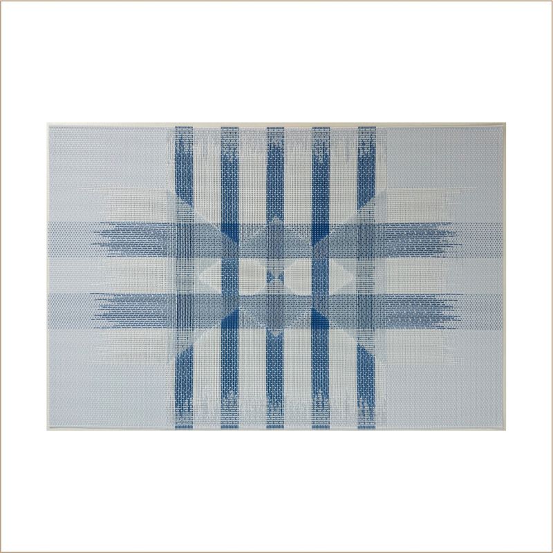 Tovagliette in PVC ispessito, quadrate, resistenti al calore, con retro antiscivolo, eleganti e durevoli, per ristoranti, sala da pranzo e tazze da caffè._voghion.com
