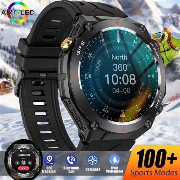 2025 Nowy zegarek Huawei Xiaomi GPS Track Smart Watch dla mężczyzn 1,85-calowy ekran Ultra HD AMOLED z baterią 650 mAh i funkcją Bluetooth Call Smart Watch_voghion.com