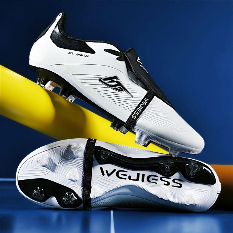 Football shoes Men's low top teen spike shattering training sneakers_voghion.com