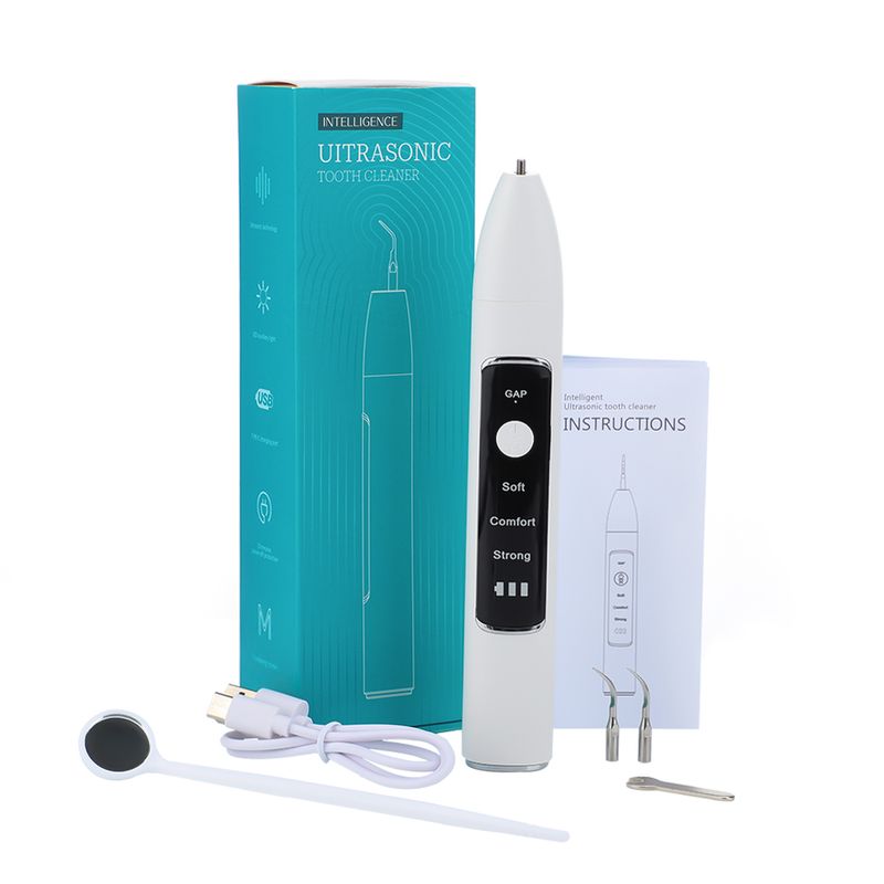 Irrigator Elektrisk Ultralyds Dental Scaler Calculus Oral Tartar Remover Tandpletrens Tænder Whiteni_voghion.com