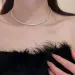 Collane con ciondolo Moda Strass Grandi Perle Cuore Choker per le donne Semplice Collana con colletto aperto Torque Gioielli_voghion.com