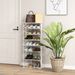 7 Tiers Tall Shoe Rack Patented Space Saving Organizer Storage Shelf 14 Pairs_voghion.com