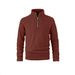 "Men's Fleece-Lined Winter Jacket – Thick Sherpa Collar Zip-Up (Lightweight & Warm)"_voghion.com