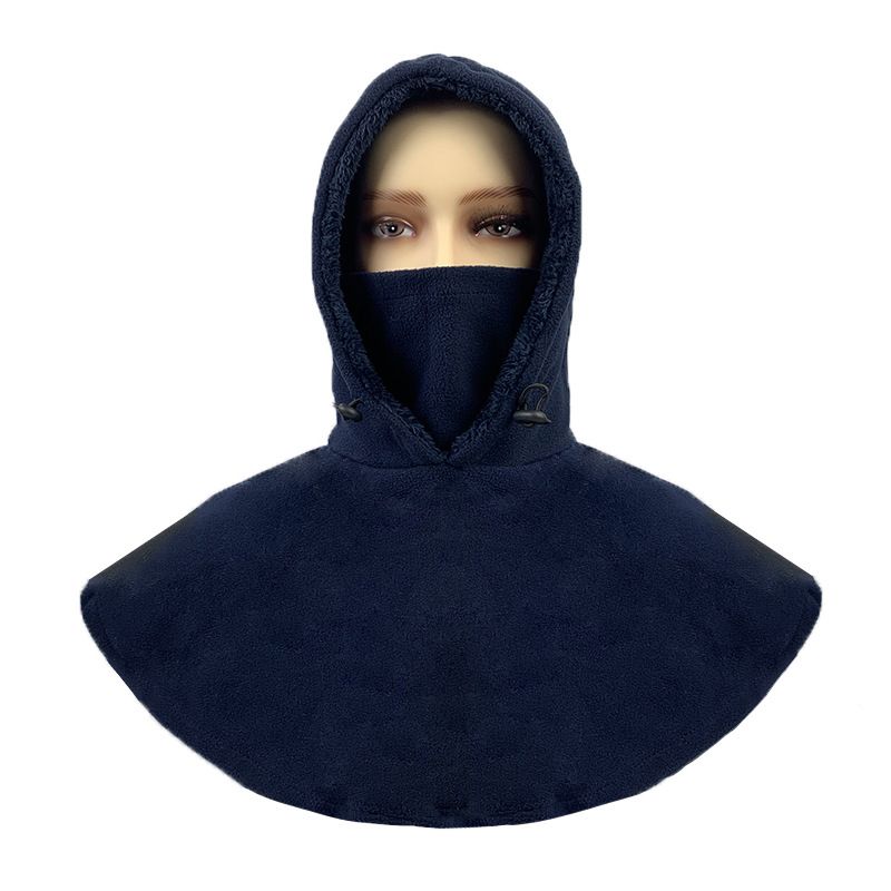 Hat Men And Women Winter Cold Proof Outdoor Cycling Hat Thick Warm Ear Protection Windproof Scarf Hat Integrated Pullover Hat_voghion.com