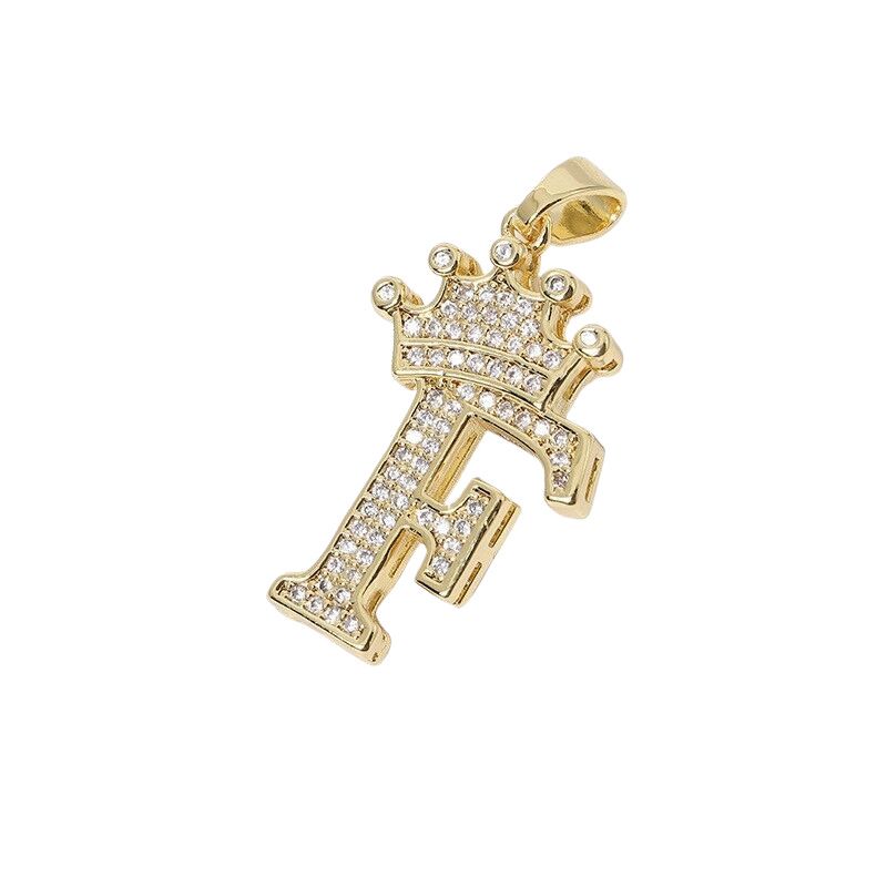 26 nových hip hopových módních náhrdelníků s přívěskem ve tvaru koruny s abecedou, personalizovaný řetízek z nerezové oceli s měděnými mikrointarziemi a zirkony_voghion.com