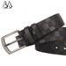 HOT Business with Genuine Leather Needle Button Plaid Pattern Versatile Decorative Jeans Western Pants Fashion Men's Belt_voghion.com