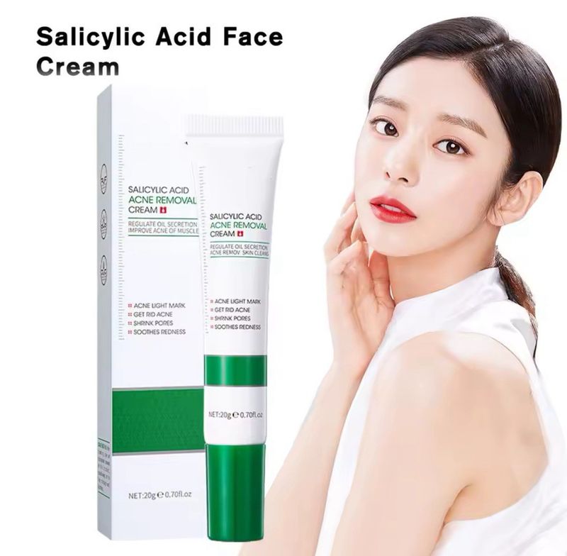 2 Stück Salicylsäure Exquisite Gesichtscreme 30 g | Porenverfeinernd & feuchtigkeitsspendend | Großbritannien_voghion.com