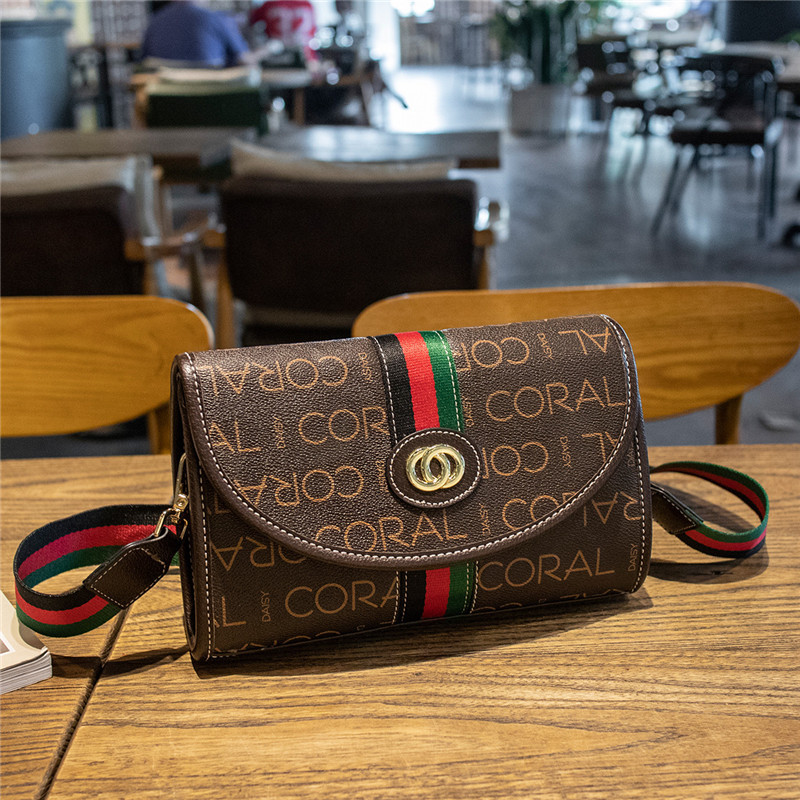 [] Borsa a tracolla da donna alla moda con colori contrastanti, doppia spalla con piccola borsa quadrata_voghion.com