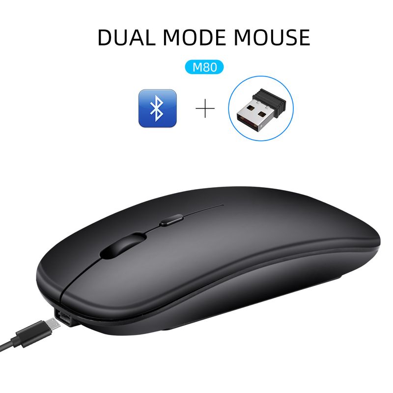 M90 Bluetooth dual-mode 2.4G laptop desktop office silent wireless mouse_voghion.com