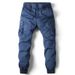 Men's Workwear Pants Trend Style Youth Oversized Solid Color Leggings With Multiple Pockets_voghion.com