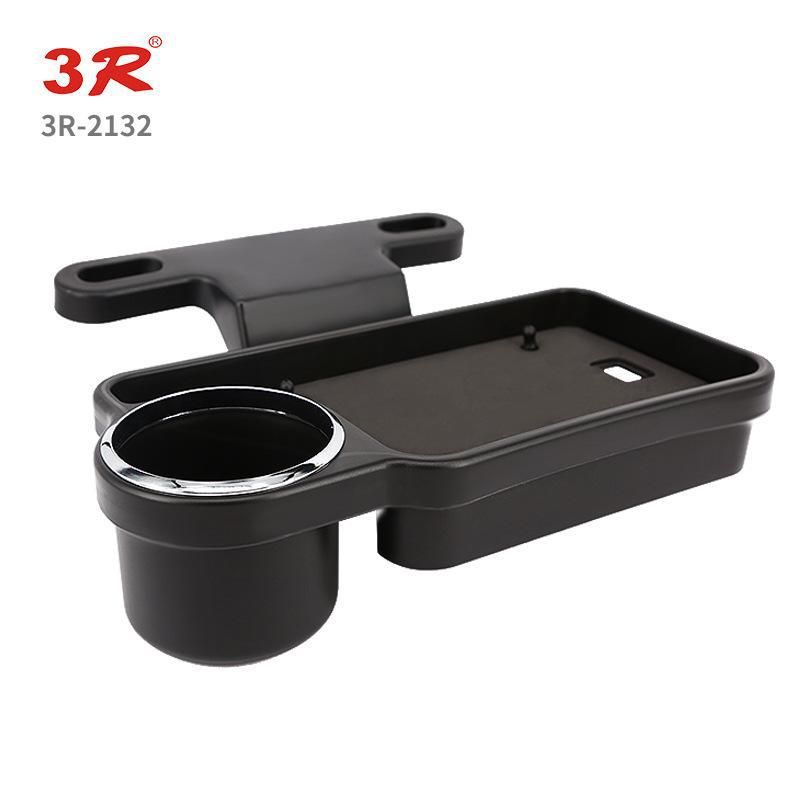 Folding storage tray for car interior, phone cup holder, multifunctional automotive accessories_voghion.com